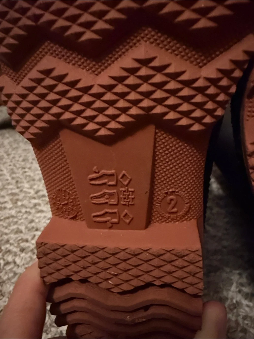 Kid’s Black Waterproof Rubber Work Boots with Brown Outsole